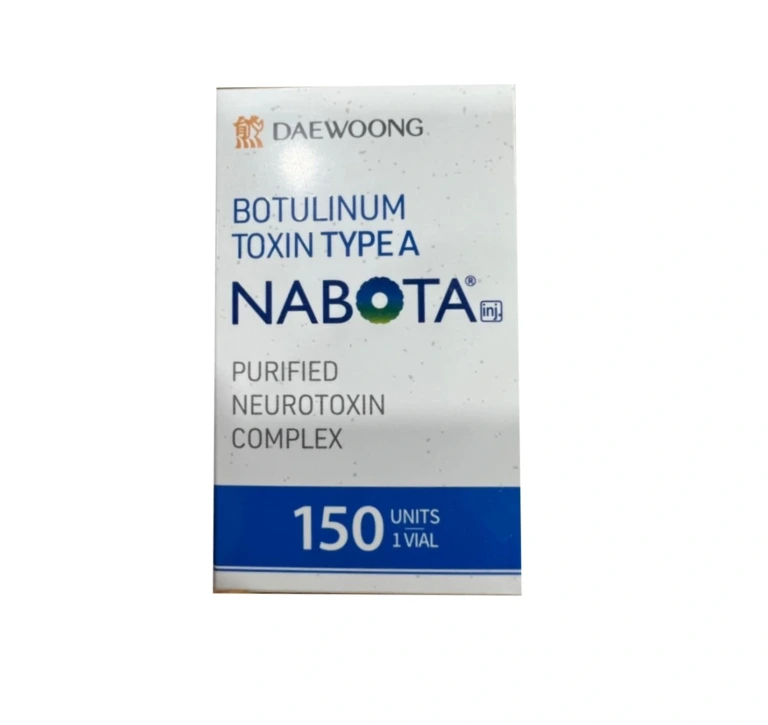 NABOTA 150U Botulinum Toxin Type A product image for Australian clinic catalogue