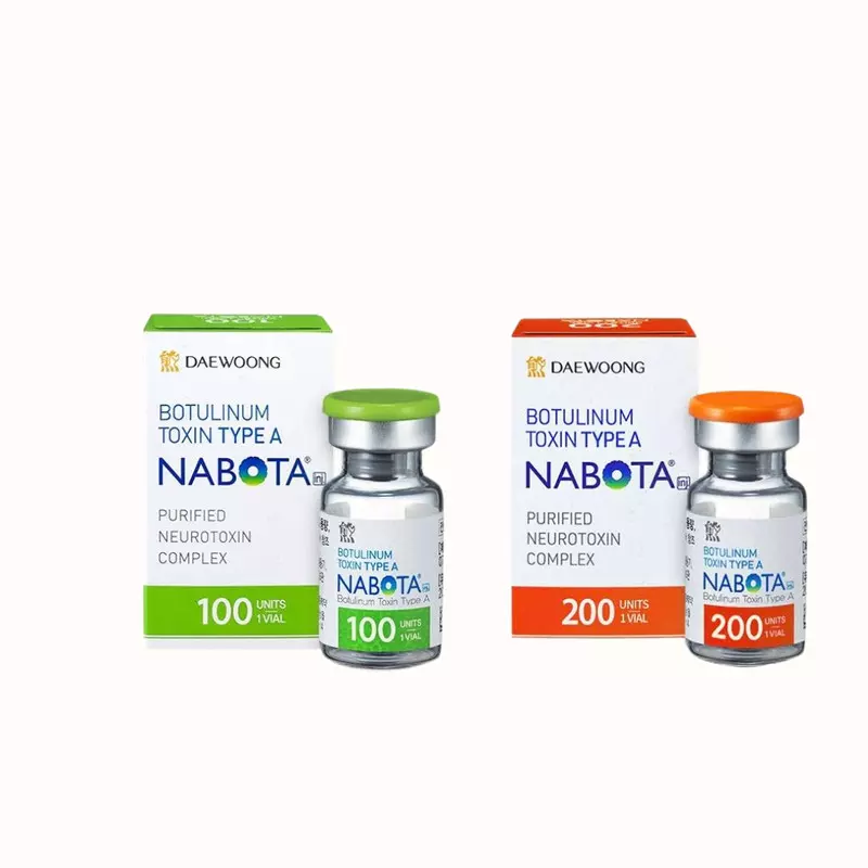 NABOTA 100U/200U Purified Botulinum Toxin Type A Complex product image for Australian clinic catalogue