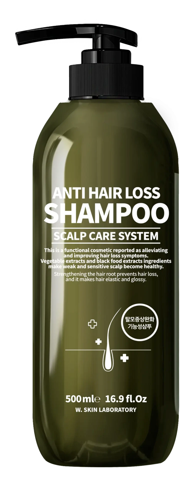 ANTI HAIR LOSS SHAMPOO SCALP CARE SYSTEM | J&J COMPANY 500ml product image for Australian clinic catalogue