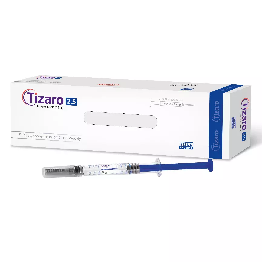 Tizaro Tirzepatide 2.5mg/5mg/7.5mg control high blood sugar