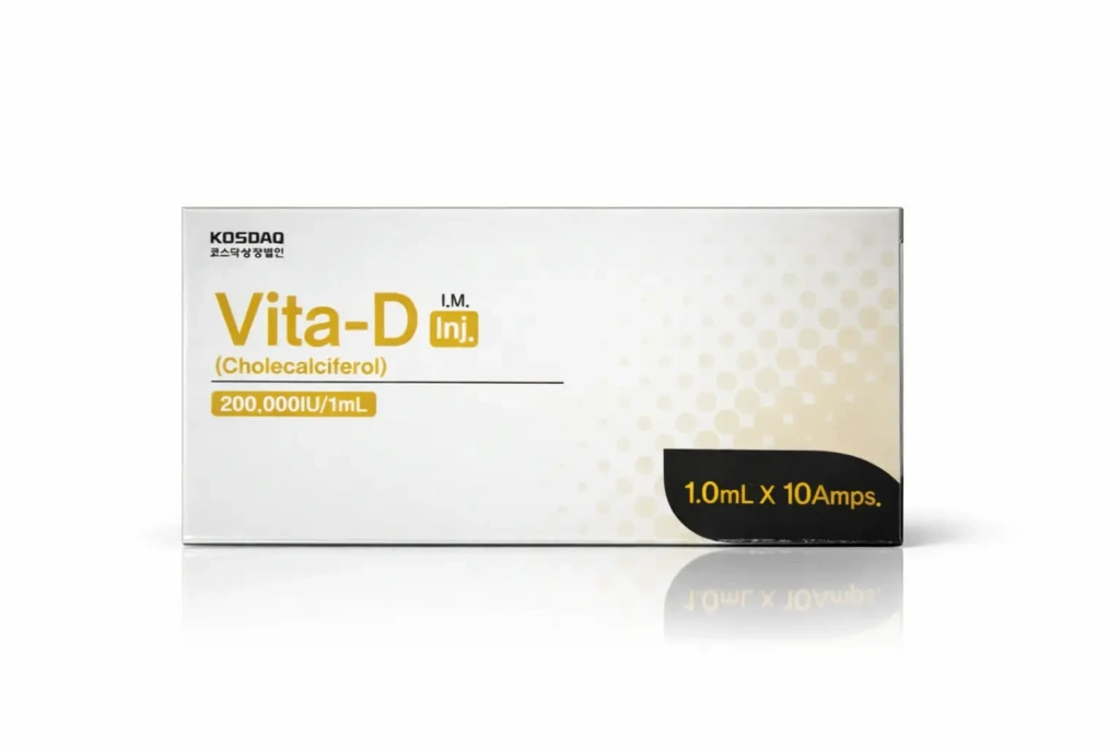 VITA-D 200,000IU INJECTION (Vitamin D3) 5mg 1ml x 10 amp