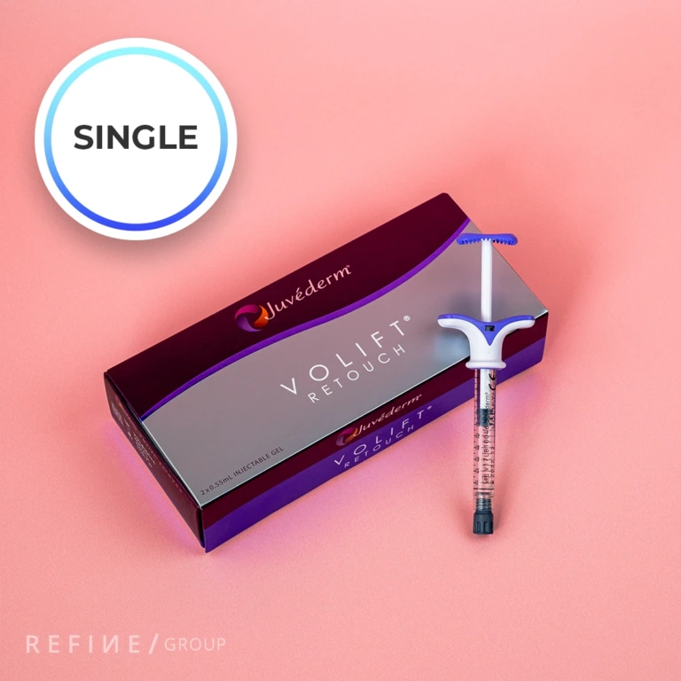 Juvederm Volift Retouch Single (1×0.55ml) product image for Australian clinic catalogue