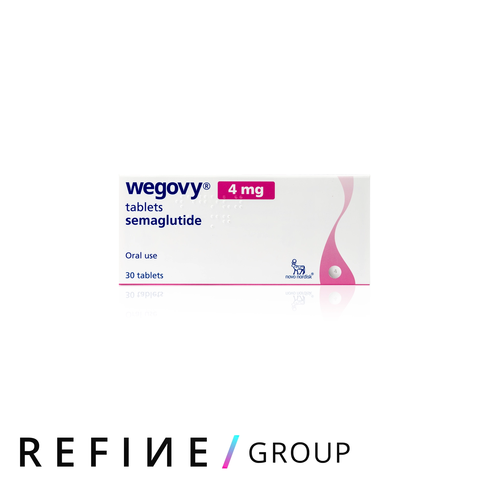 Wegovy 4mg Semaglutide Tablets (Pack of 30) product image for Australian clinic catalogue