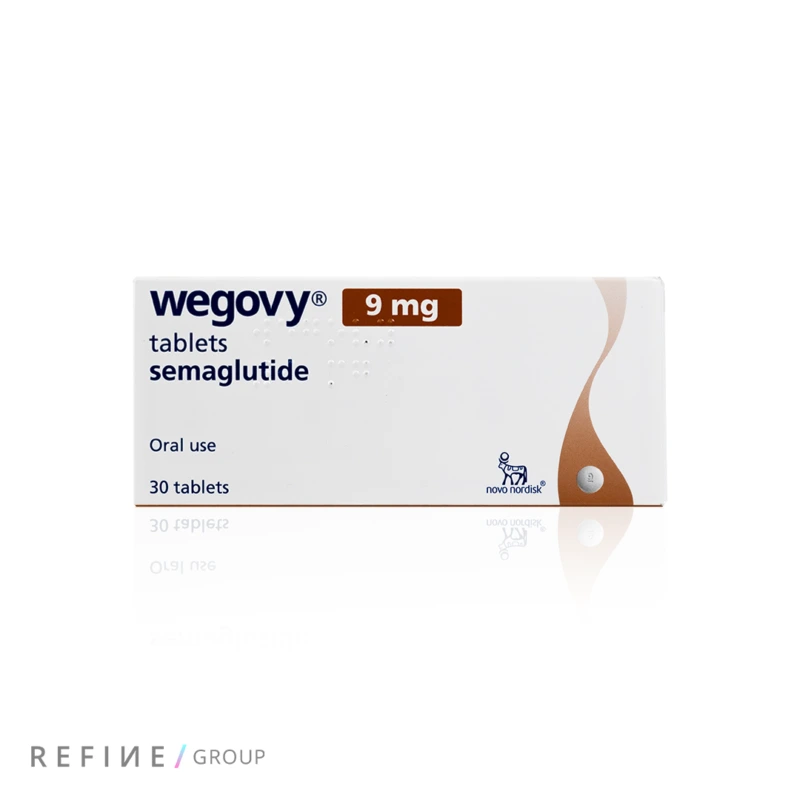 Wegovy 9mg Semaglutide Tablets (Pack of 30) product image for Australian clinic catalogue