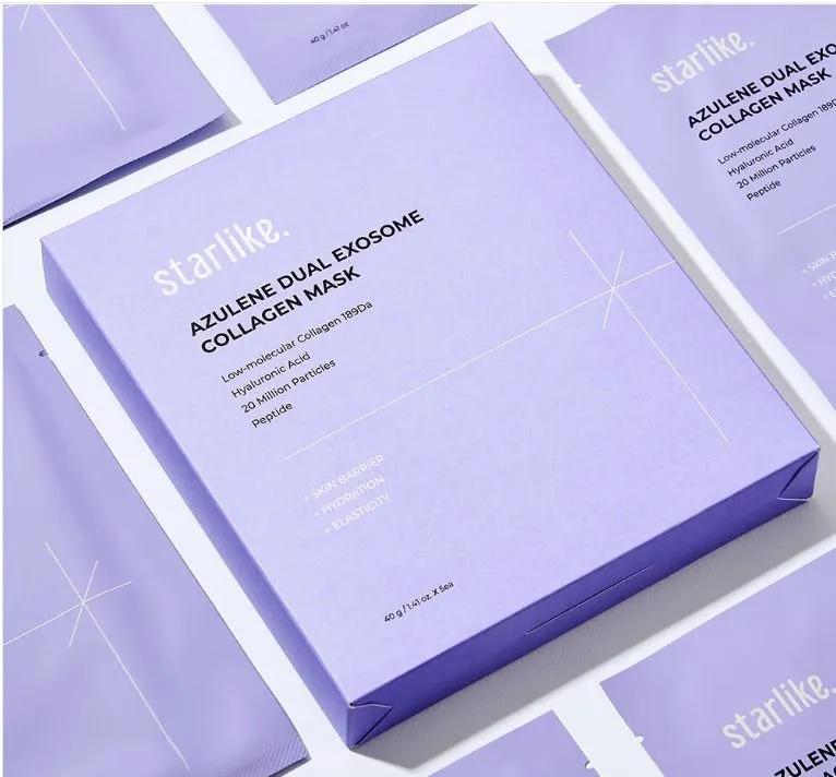 Starlike Azulene Dual Exosome Collagen Mask (5 pcs/box) product image for Australian clinic catalogue